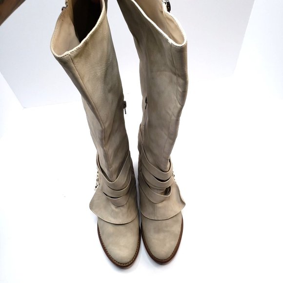 Not Rated Western Riding Boots Studded Equestrian Knee High Boot Womens Size 7.5 - Picture 2 of 9